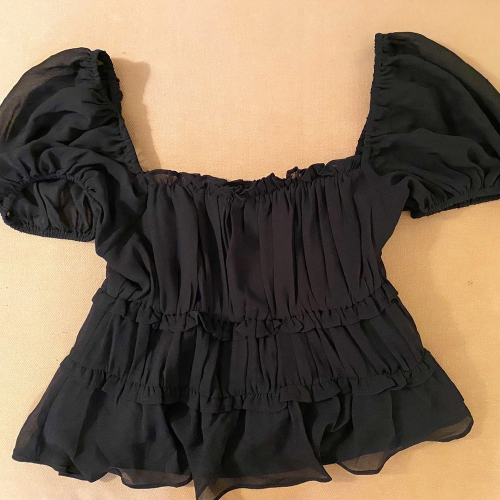 ASTR Black Top (Small) NWOT